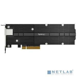Synology E10M20-T1 Сетевая карта, 10GB, RJ-45, PCIe 3.0x8, PCIe NVMe 22110/2280, M-key, 2 слота