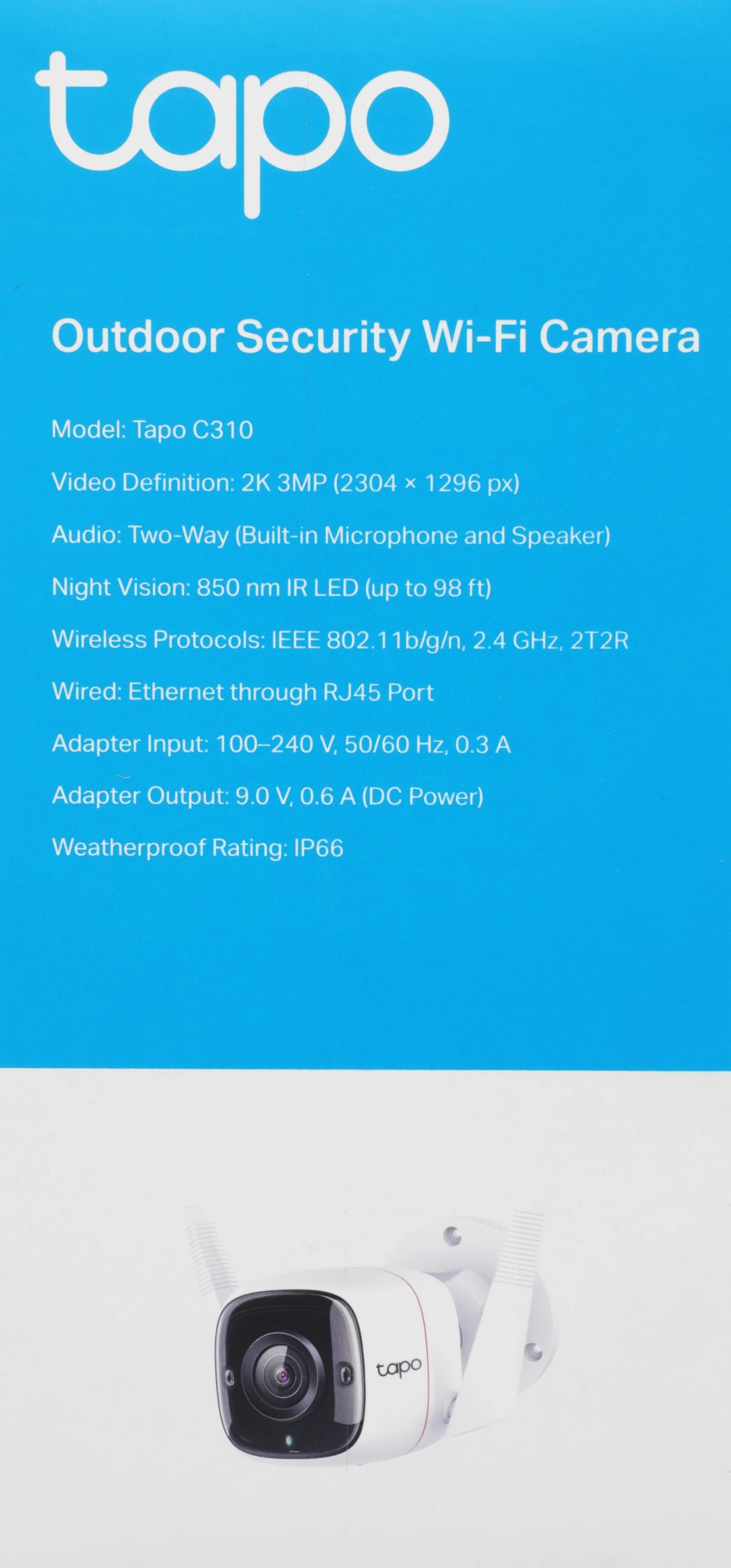 TP-Link Tapo C310 Умная уличная камера