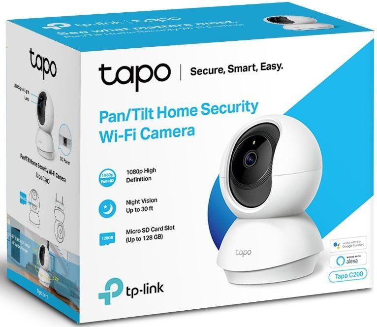 TP-Link Tapo C200 Умная домашняя поворотная камера