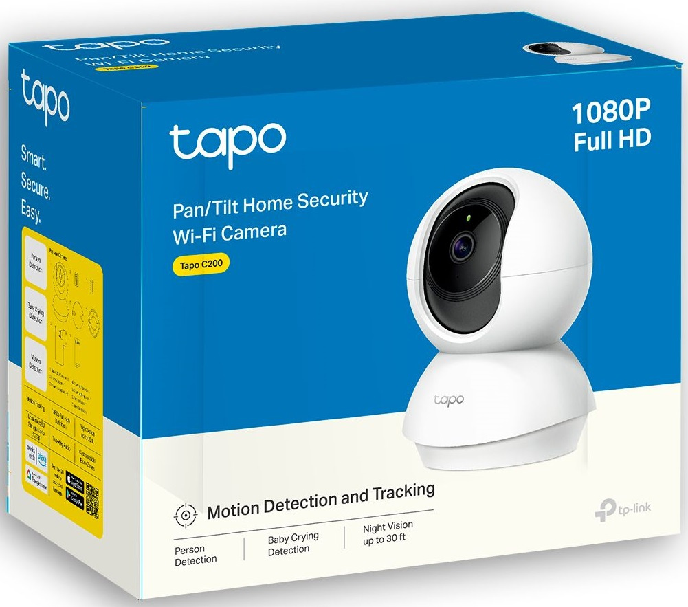 TP-Link Tapo C200 Умная домашняя поворотная камера