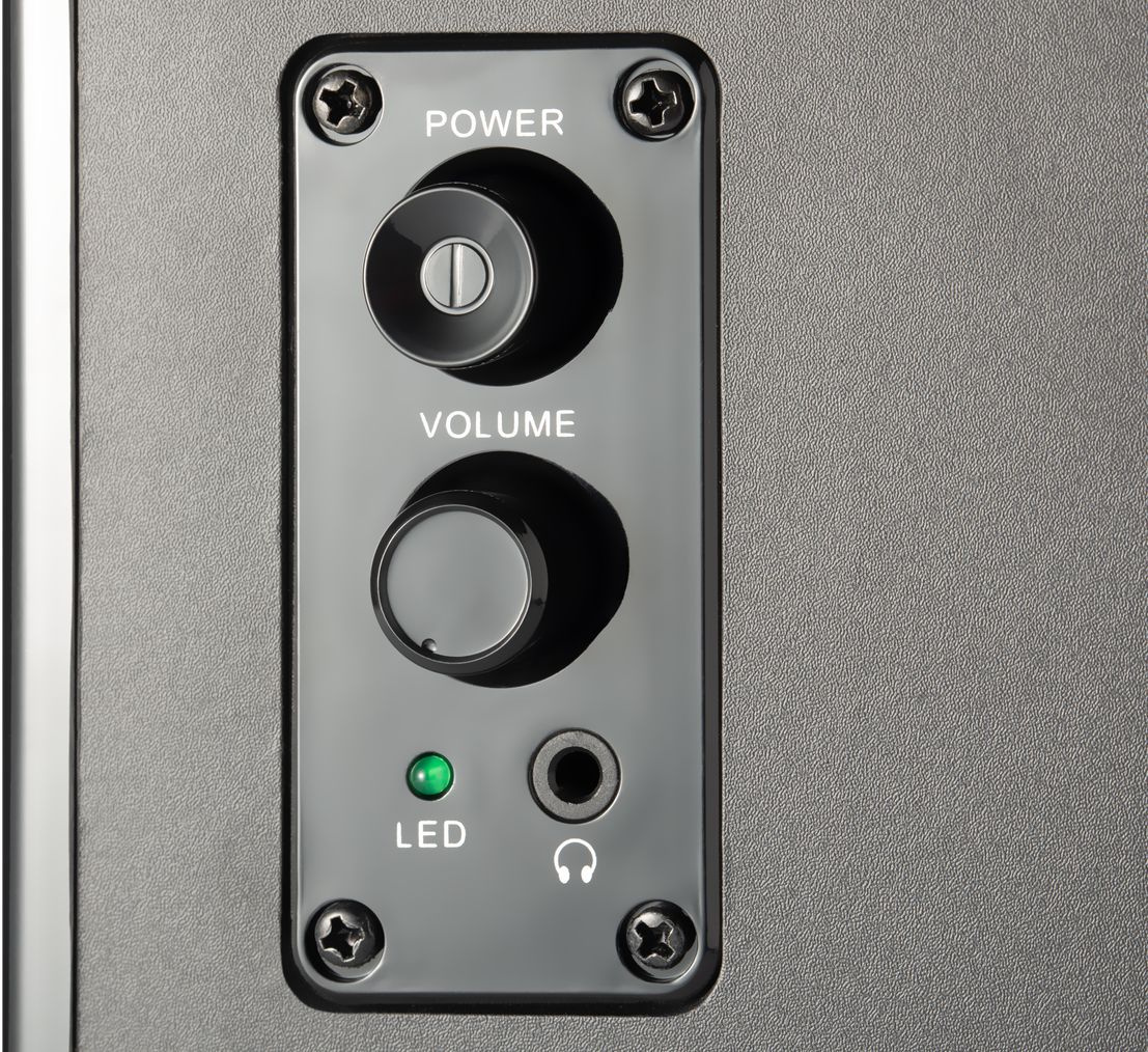 Defender AURORA S12 {2.0, Актив.колонки 2x6 W (RMS),100 Гц - 20 кГц} [65415]