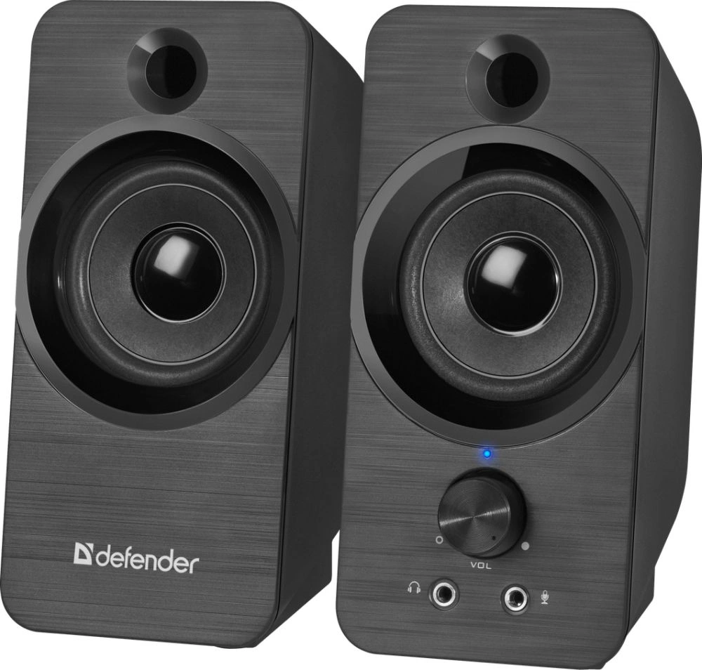 Defender SPK-190 черный, 8 Вт, питание от USB [65190]