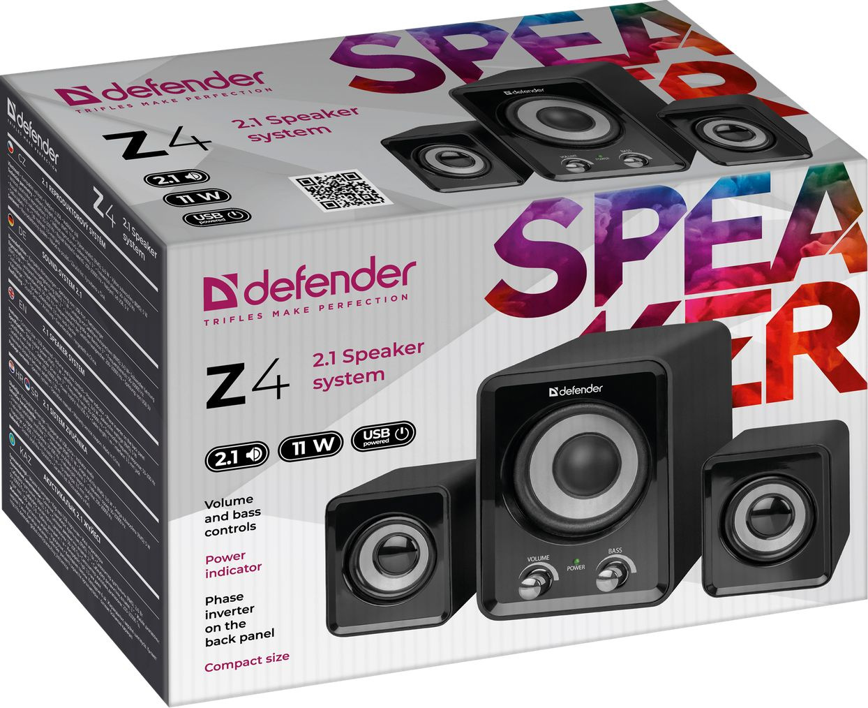 Defender Z4 11 Вт, питание от USB [65508]