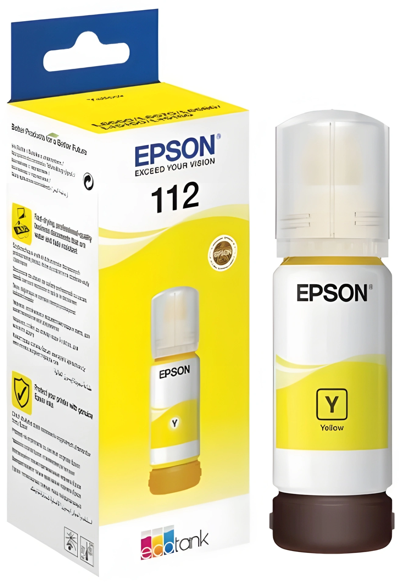 Epson C13T06C44A  Контейнер 112 с жёлтыми чернилами для  I/C (y) L65**/L15***
