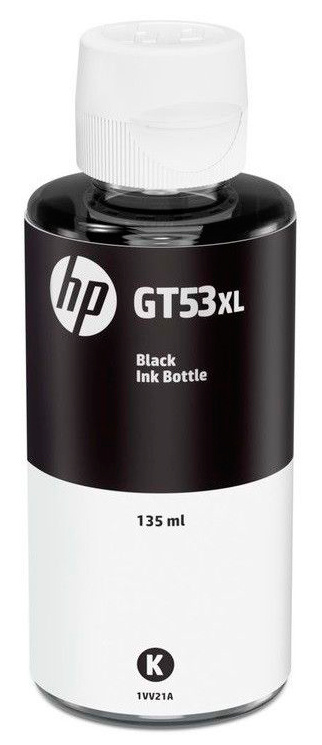 Чернила HP GT53XL 1VV21AE Black 135ml 6K GT5810/5820/InkTank/115/315/319/419/415/SmartTank 515/615