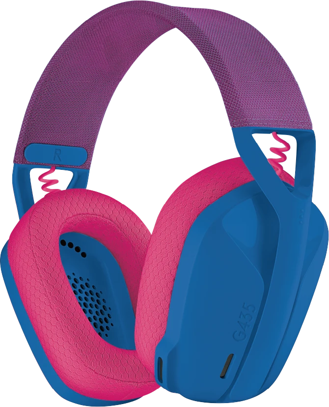 Гарнитура/ Logitech Headset G435 LIGHTSPEED Wireless Gaming  BLUE - Retail