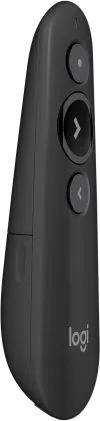 910-005843 Презентер Logitech R500s Graphite черный, Bluetooth + 2.4 GHz, USB-ресивер , 3 программируемых кнопки, лазерная указка  (090828)