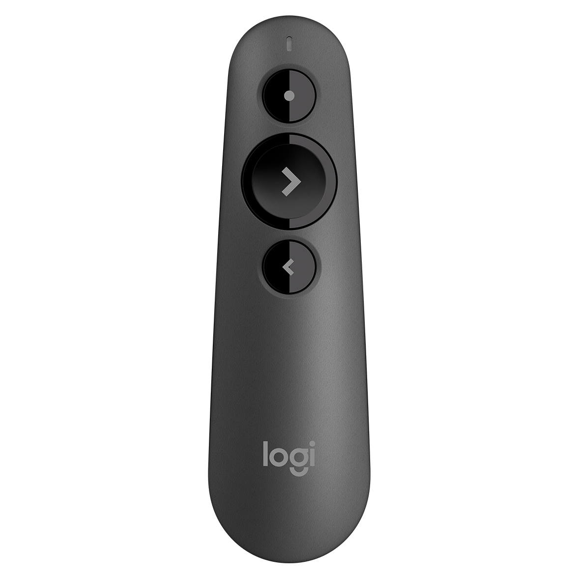910-005843 Презентер Logitech R500s Graphite черный, Bluetooth + 2.4 GHz, USB-ресивер , 3 программируемых кнопки, лазерная указка  (090828)