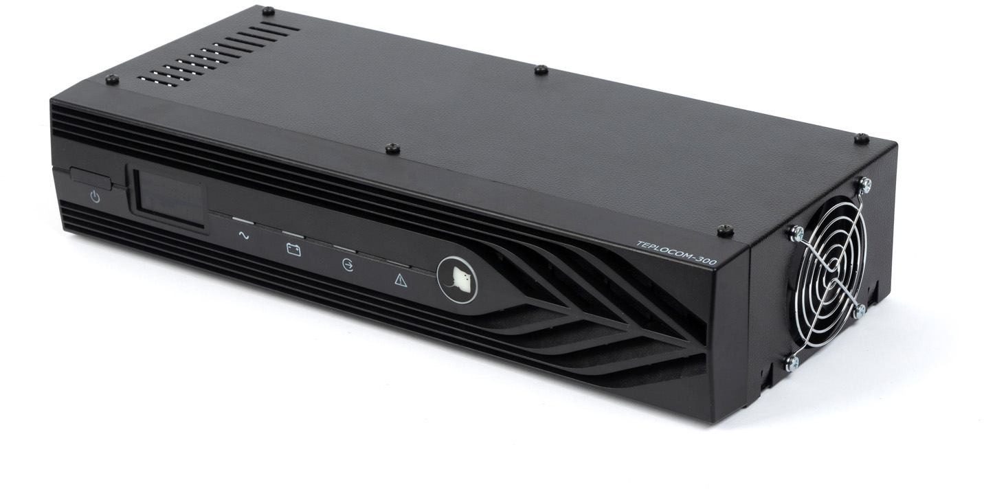 ИБП Бастион Teplocom 300 источник питания offline 220В, 270ВА, работает от 1 внешней АКБ (318)