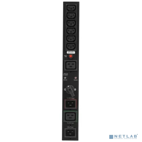 CyberPower MBP20HVIEC6 Байпас 1кВа – 3кВа; 1U; IEC C13 x 6; IEC C19 x 1; (ШхВхГ) 433 x 51 x 76; 1,3кг