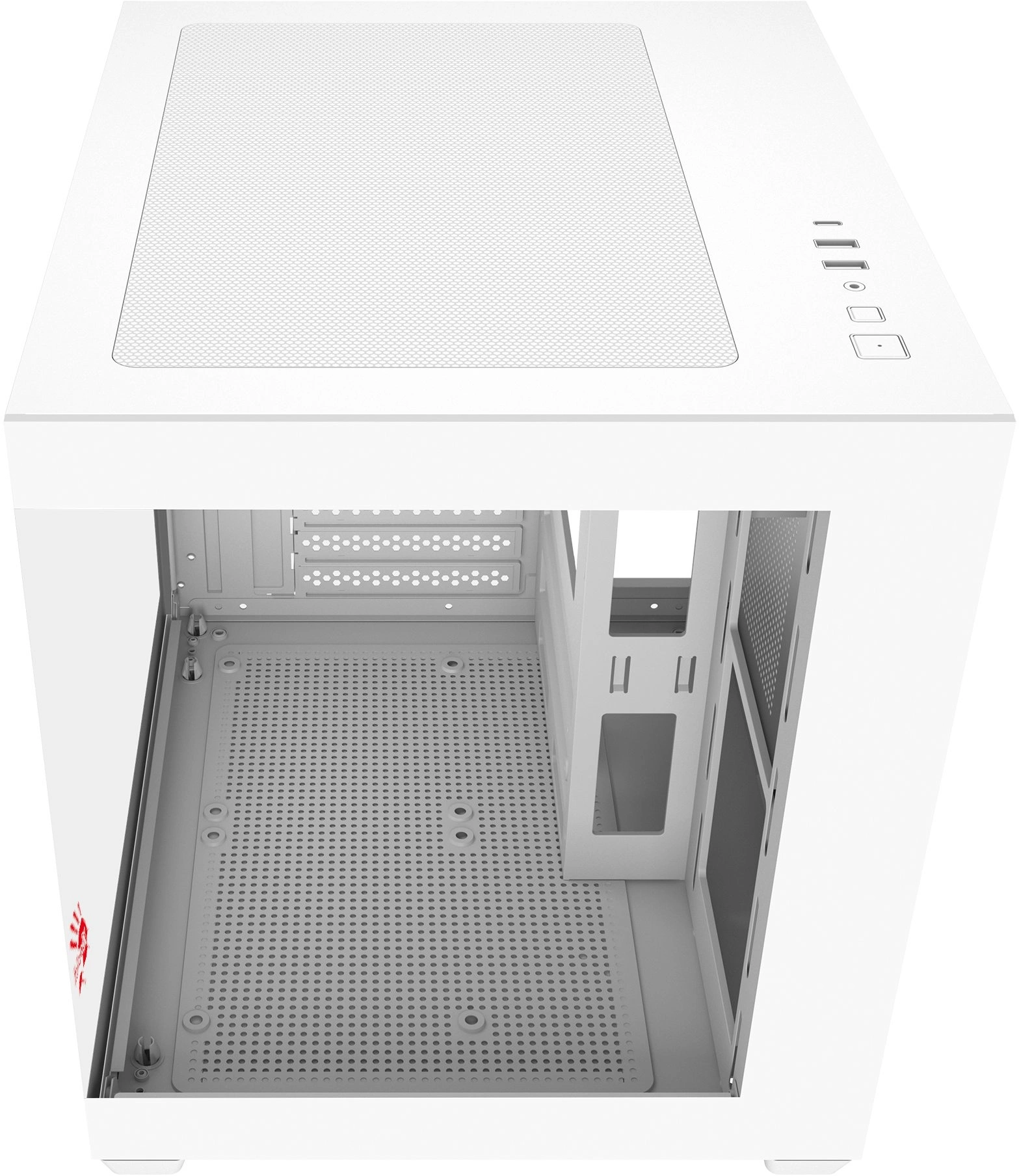 Корпус Bloody CC-121 белый без БП mATX 7x120mm 1xUSB2.0 1xUSB3.0 audio Корпус Bloody CC-121 белый без БП mATX 7x120mm 1xUSB2.0 1xUSB3.0 audio
