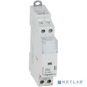 Legrand 412523 Контактор CX3 - 2П - 250 В~ - с катушкой 230 В~ - 25 A - 2 Н.О. - 1 модуль