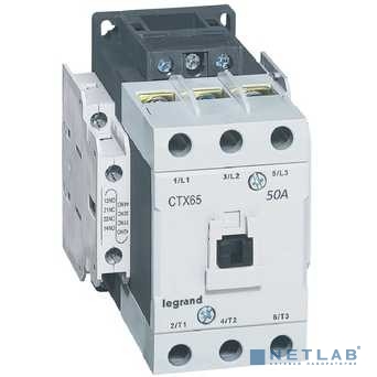 Legrand 416146 Контактор CTX3 65 3P 50A 2но2нз ~230В