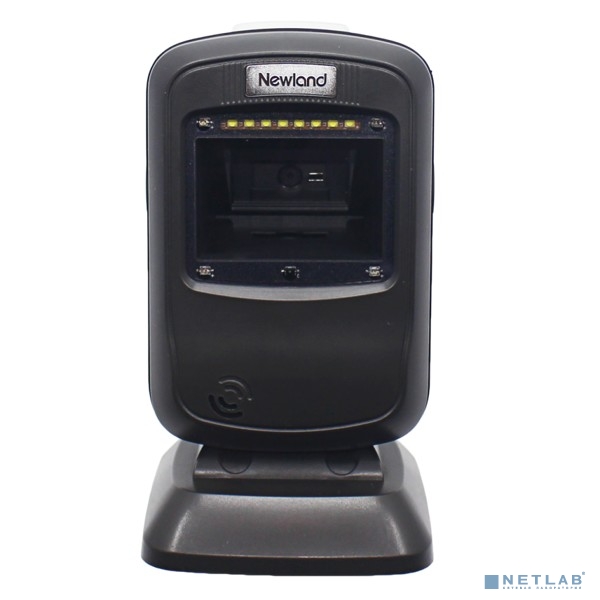 Newland FR4080 Koi II Сканер штрих-кодов {2D Mega Pixel CMOS Omnidirectional presentation desktop scanner (black surface)with 2 mtr. USB cable (Koi II)}