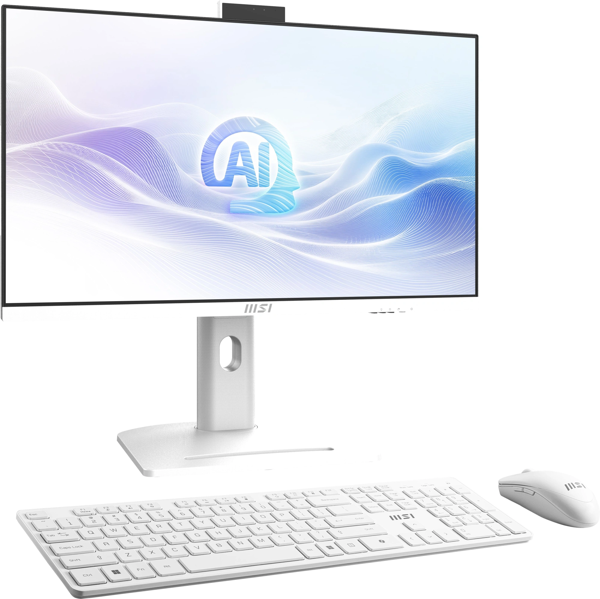 MSI Modern AM273QP AI 1UM-094XRU [9S6-AF0112-293] White 27" {WQHD Core Ultra 7 155H/32Gb/SSD1Tb Graphics/CR/noOS/kb}
