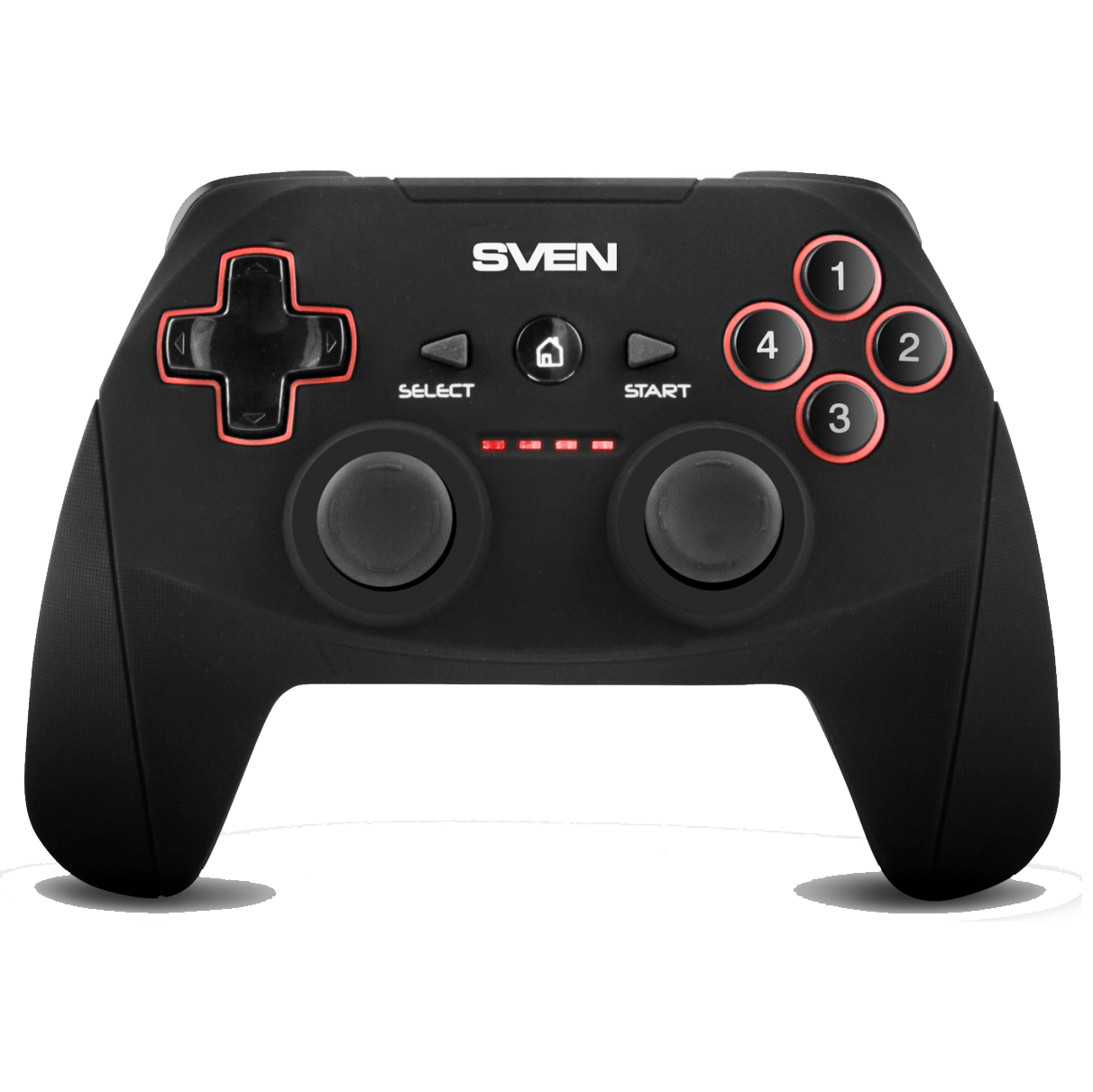 Беспроводной геймпад Sven GC-2040 (11 кл. 2 стика, D-pad, Soft Touch, PC/PS3/Android/Xinput)