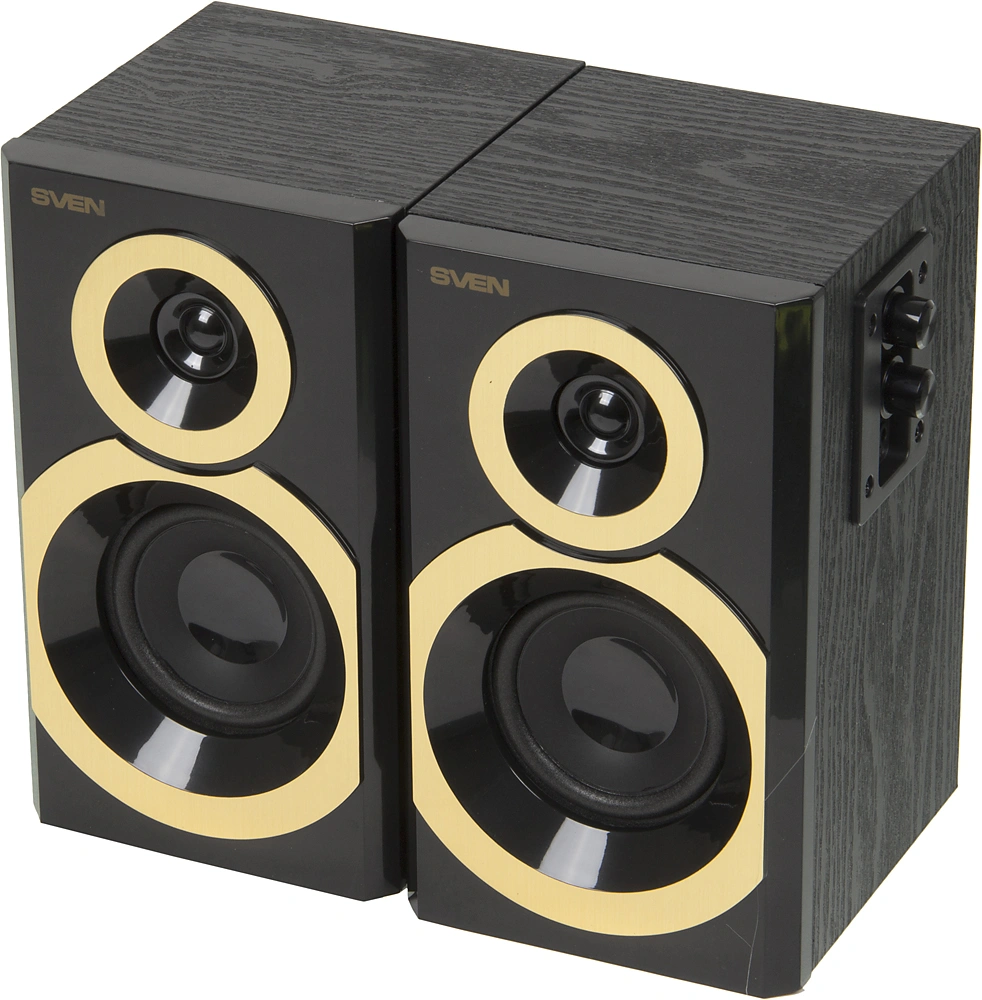 SVEN SPS-619 GOLD {акустическая система 2.0, мощность 2х10 Вт(RMS)}
