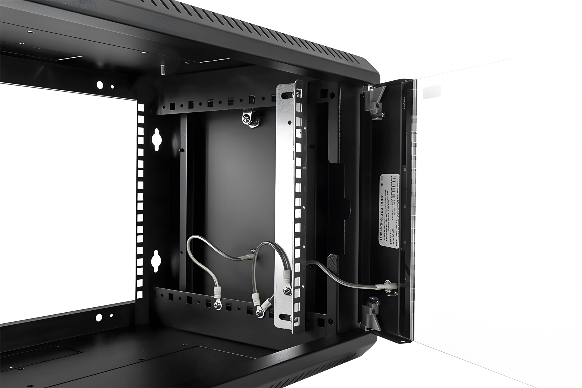 ЦМО Шкаф телекоммуникационный настенный разборный 6U (600х520) дверь стекло,цвет черный (ШРН-Э-6.500-9005) ЦМО Шкаф телекоммуникационный настенный разборный 6U (600х520) дверь стекло,цвет черный (ШРН-Э-6.500-9005)