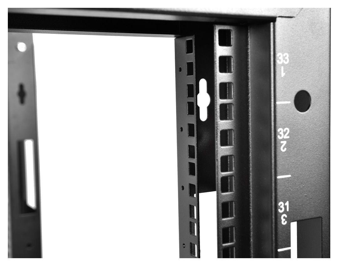 ЦМО Стойка телекоммуникационная универсальная 47U двухрамная,цвет черный (СТК-47.2-9005)