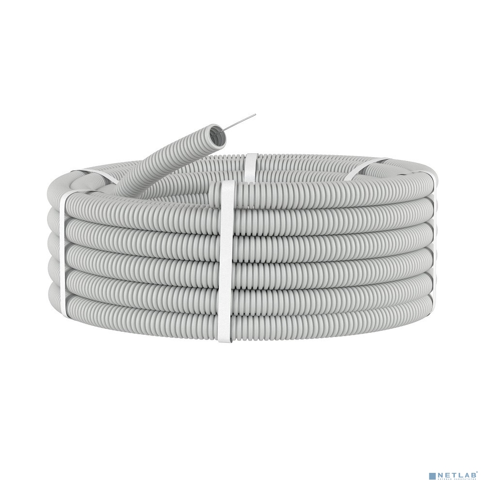 Dkc 91525 Труба ПВХ гибкая гофр. д.25 мм , тяжёлая с протяжкой, 50м, цвет серый Dkc 91525 Труба ПВХ гибкая гофр. д.25 мм , тяжёлая с протяжкой, 50м, цвет серый