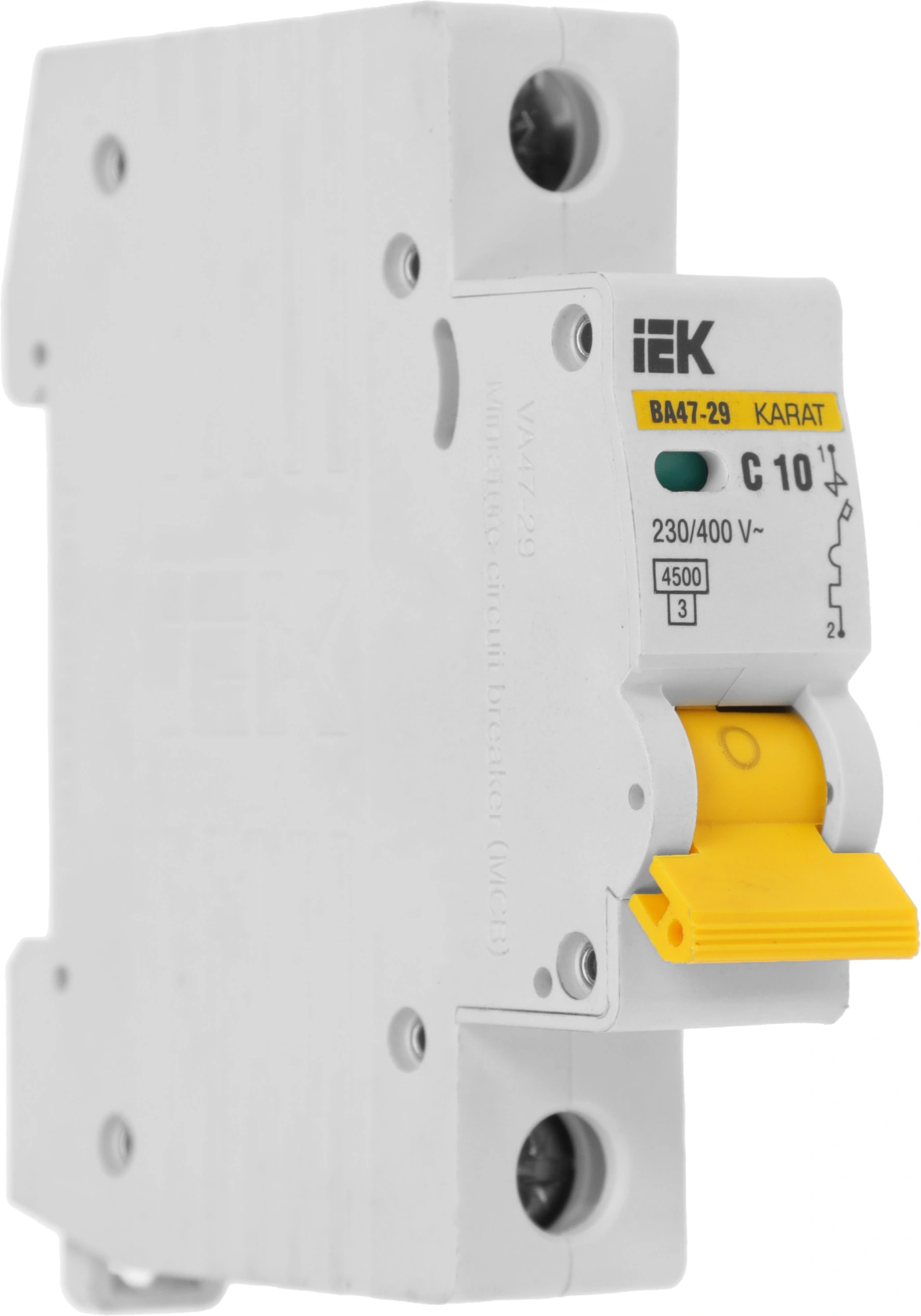 Iek MVA20-1-010-C Авт. выкл.ВА47-29 1Р 10А 4,5кА х-ка С ИЭК