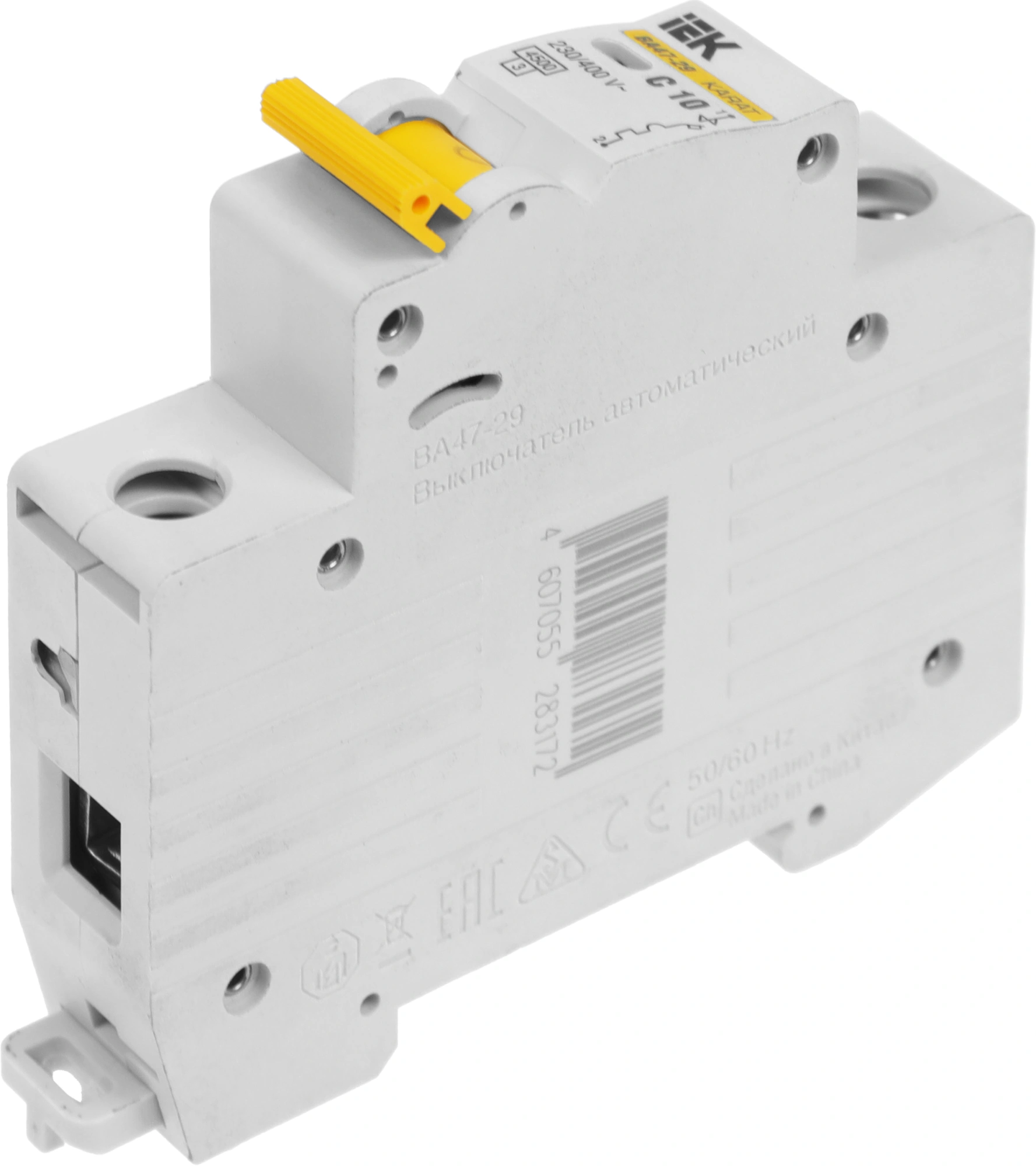 Iek MVA20-1-010-C Авт. выкл.ВА47-29 1Р 10А 4,5кА х-ка С ИЭК