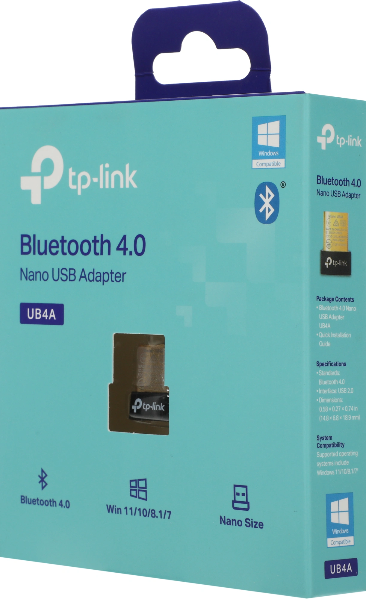 TP-Link UB4A Сверхкомпактный USB-адаптер Bluetooth 4.0