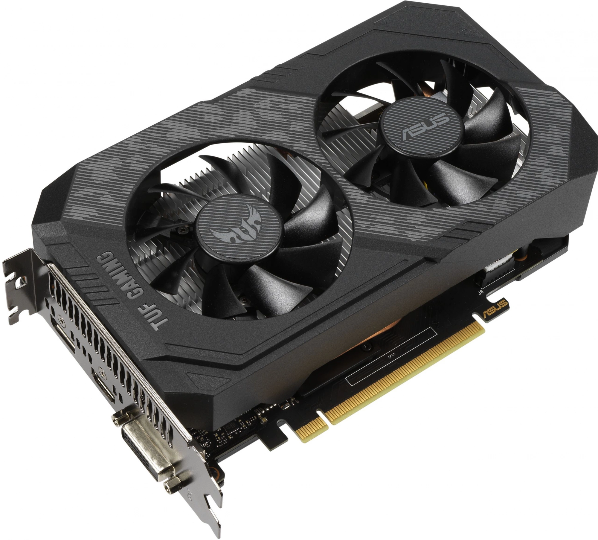 Видеокарта Asus PCI-E TUF-GTX1650-O4GD6-GAMING NVIDIA GeForce GTX 1650 4096Mb 128bit GDDR6 1410/6001 DVIx1/HDMIx1/DPx1/HDCP Ret Видеокарта Asus PCI-E TUF-GTX1650-O4GD6-GAMING NVIDIA GeForce GTX 1650 4096Mb 128bit GDDR6 1410/6001 DVIx1/HDMIx1/DPx1/HDCP Ret