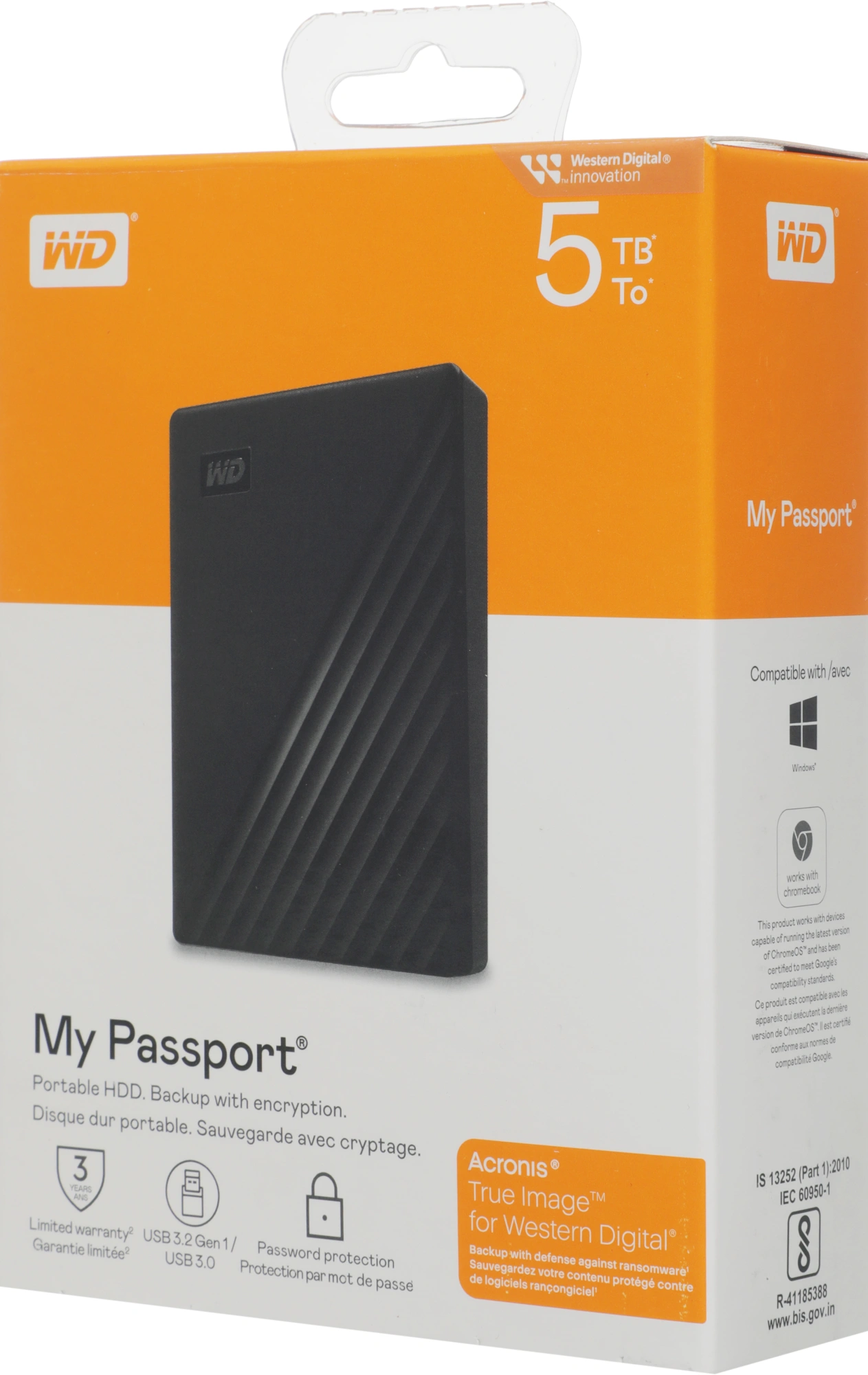 WD WDBPKJ0050BBK-WESN