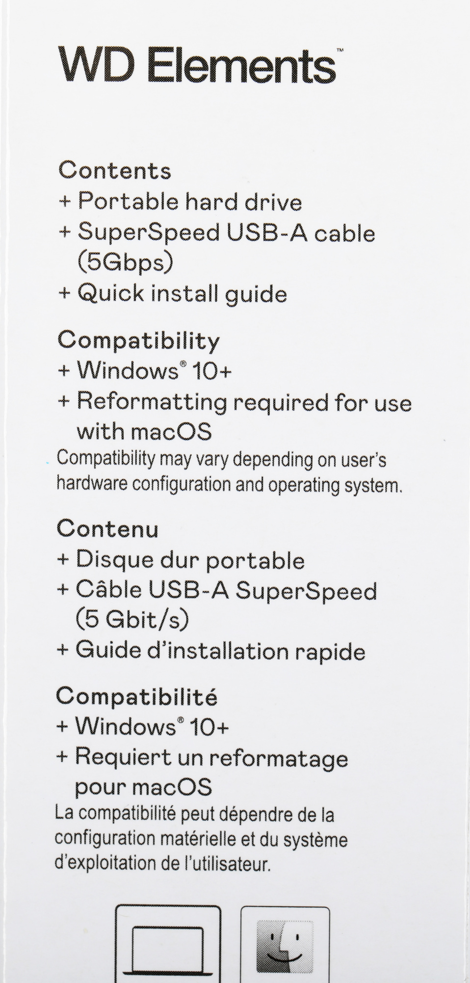WD Portable HDD 5TB Elements Portable WDBU6Y0050BBK-WESN 2,5&quot; 5400RPM USB 3.0 Black (C6B)