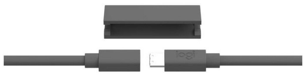 Logitech MeetUp 10m Mic Cable - GRAPHITE - WW - MEETUP 10M MIC CABLE