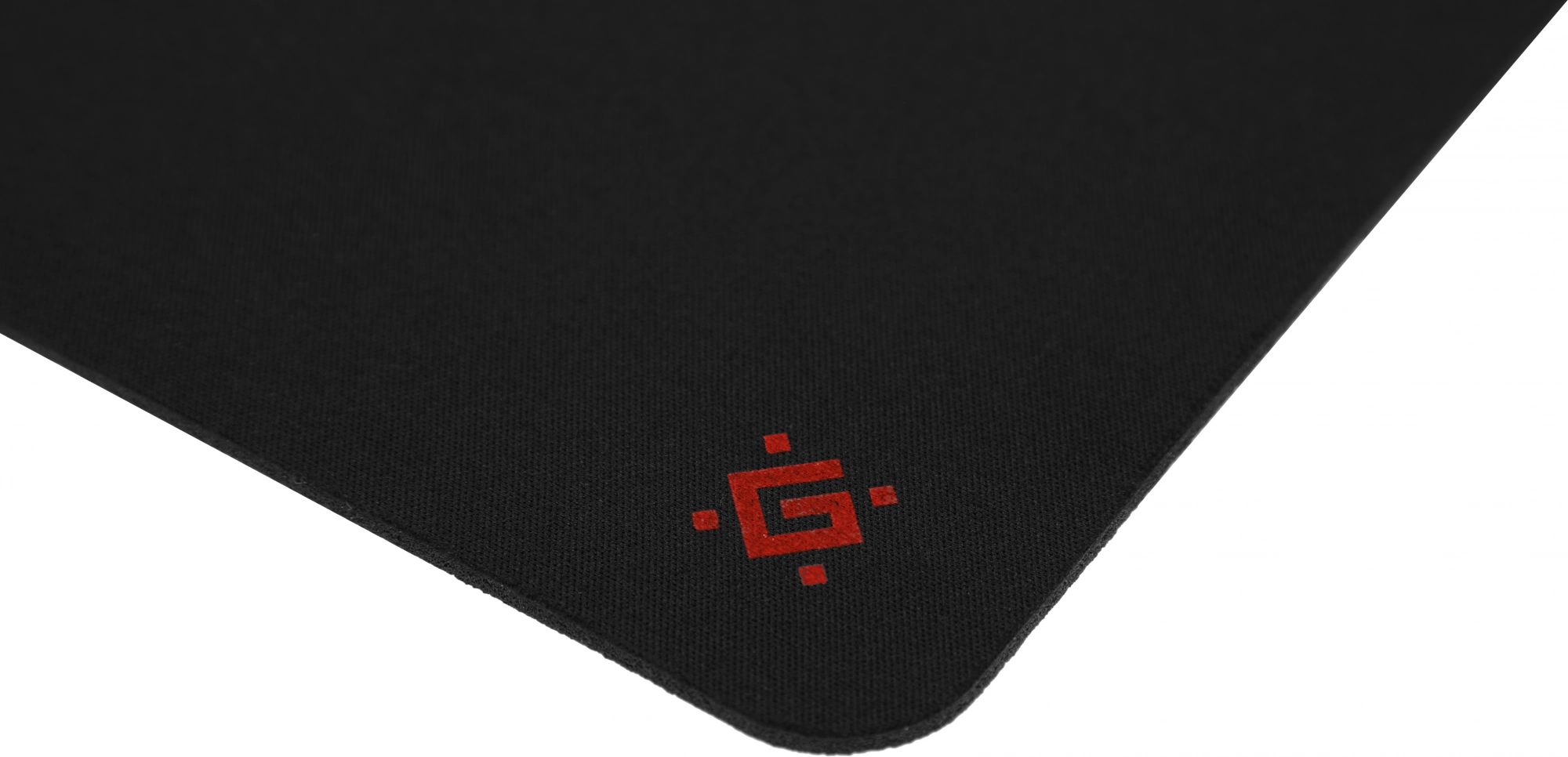 Defender Игровой коврик Black 250x200x3 мм, ткань+резина [50550]