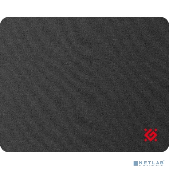 Defender Игровой коврик Black 250x200x3 мм, ткань+резина [50550]