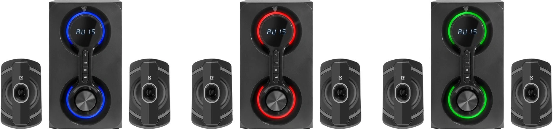 Defender Eclipse 40Вт, BT/FM/MP3/SD/USB/AUX/RC [65593]