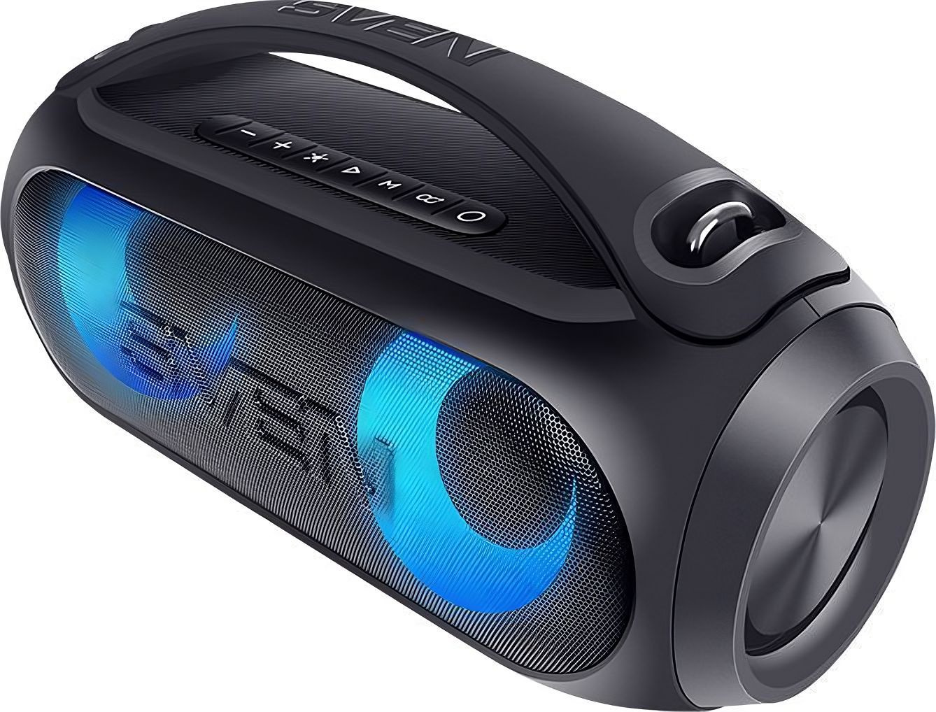 SVEN PS-380, черный (40 Вт, Waterproof (IPx5), TWS, Bluetooth, FM, USB, 3000мА*ч)