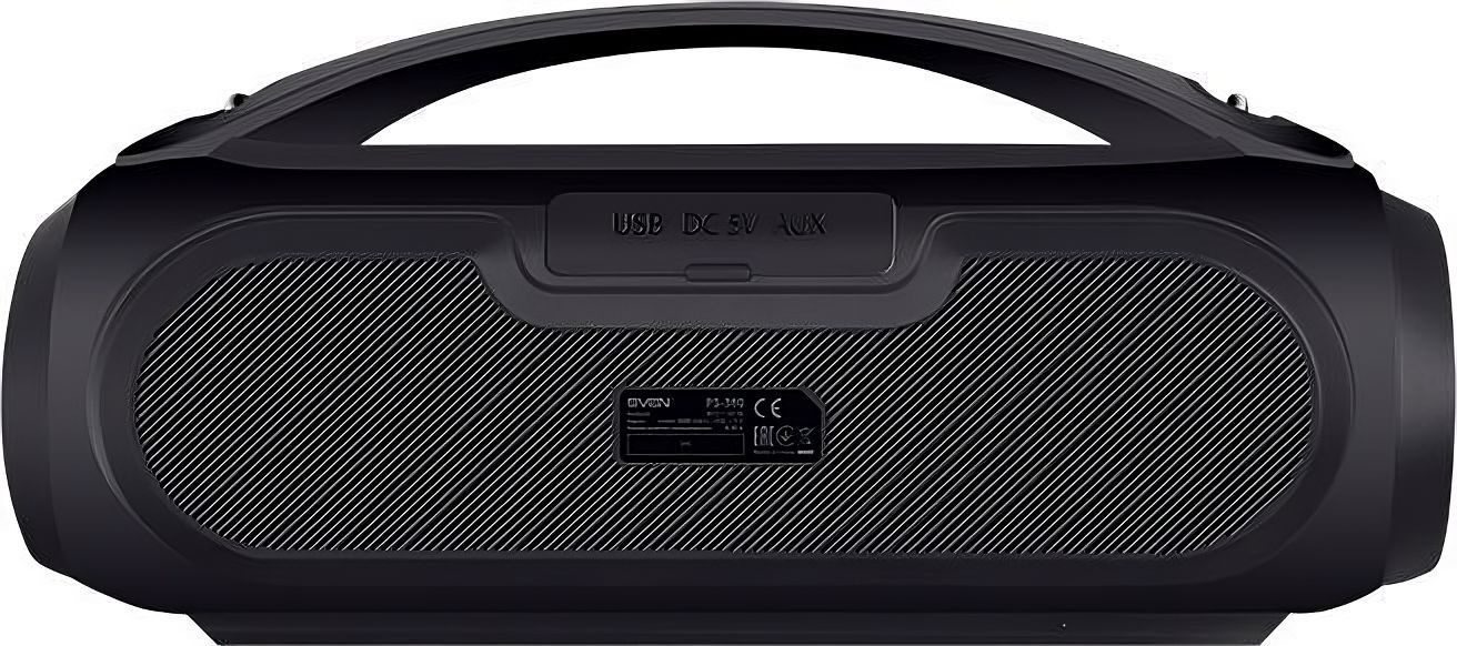 SVEN PS-380, черный (40 Вт, Waterproof (IPx5), TWS, Bluetooth, FM, USB, 3000мА*ч)