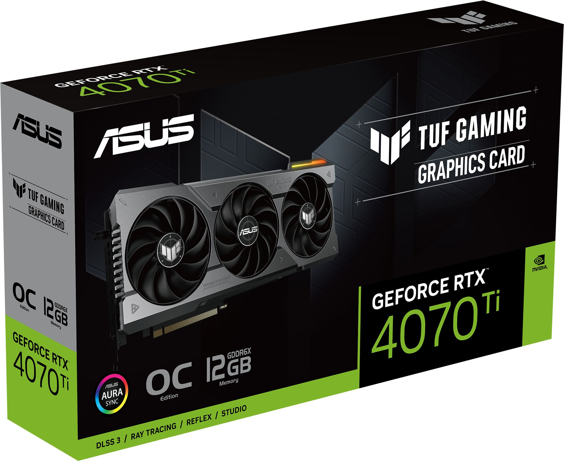 Видеокарта ASUS TUF-RTX4070TI-O12G-GAMING