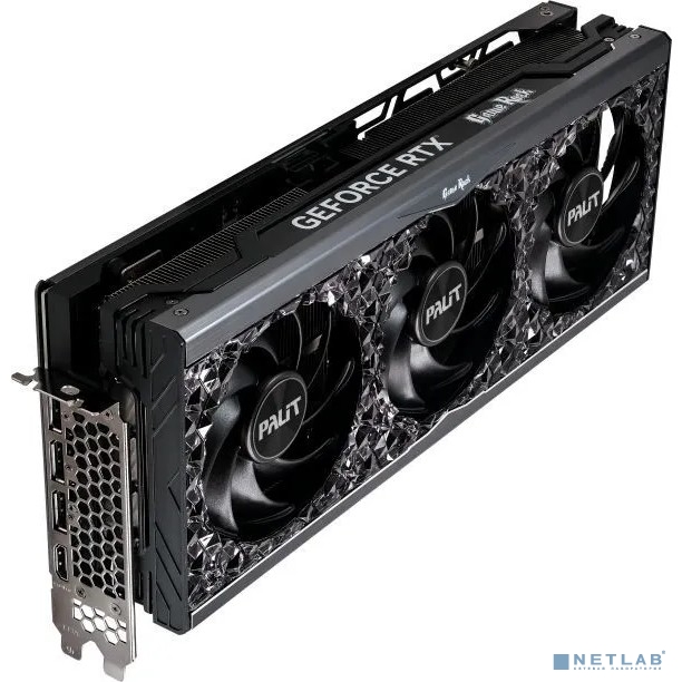 Видеокарта Palit PCI-E 4.0 RTX4070Ti GAMEROCK NVIDIA GeForce RTX 4070TI 12288Mb 192 GDDR6X 2310/21000 HDMIx1 DPx3 HDCP Ret [NED407T019K9-1045G]