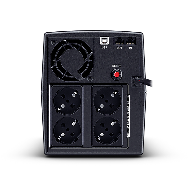 CyberPower UT1500EG ИБП {Line-Interactive, Tower, 1500VA/900W USB/RJ11/45/USB charger A/C (4 EURO) NEW}