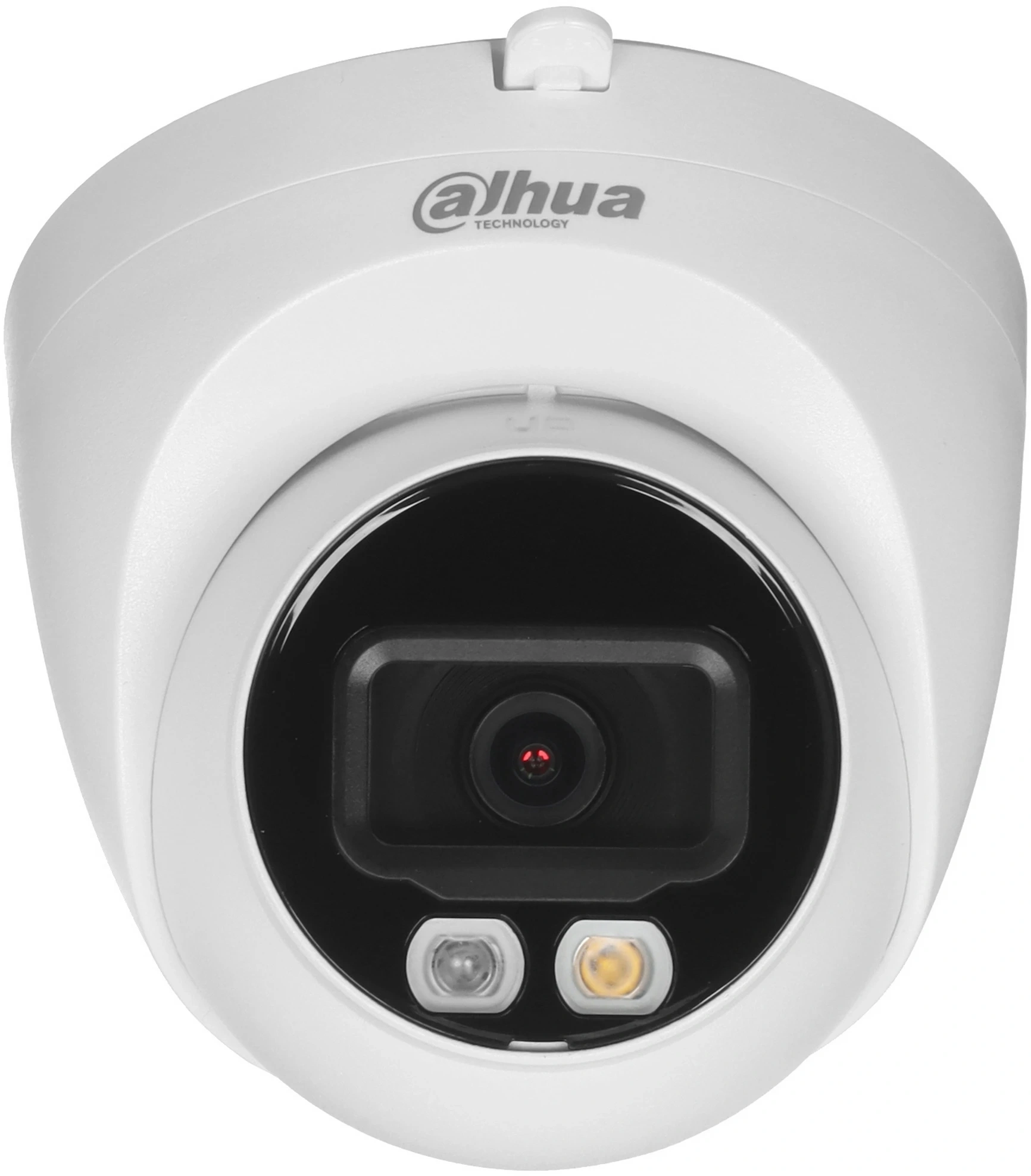 DAHUA DH-IPC-HDW2449TP-S-IL-0360B Уличная турельная IP-видеокамера SmartDualLight 4Мп, 1/2.9” CMOS, объектив 3.6мм, видеоаналитика, микрофон, ИК 30м, LED 30м, IP67, металл/пластик