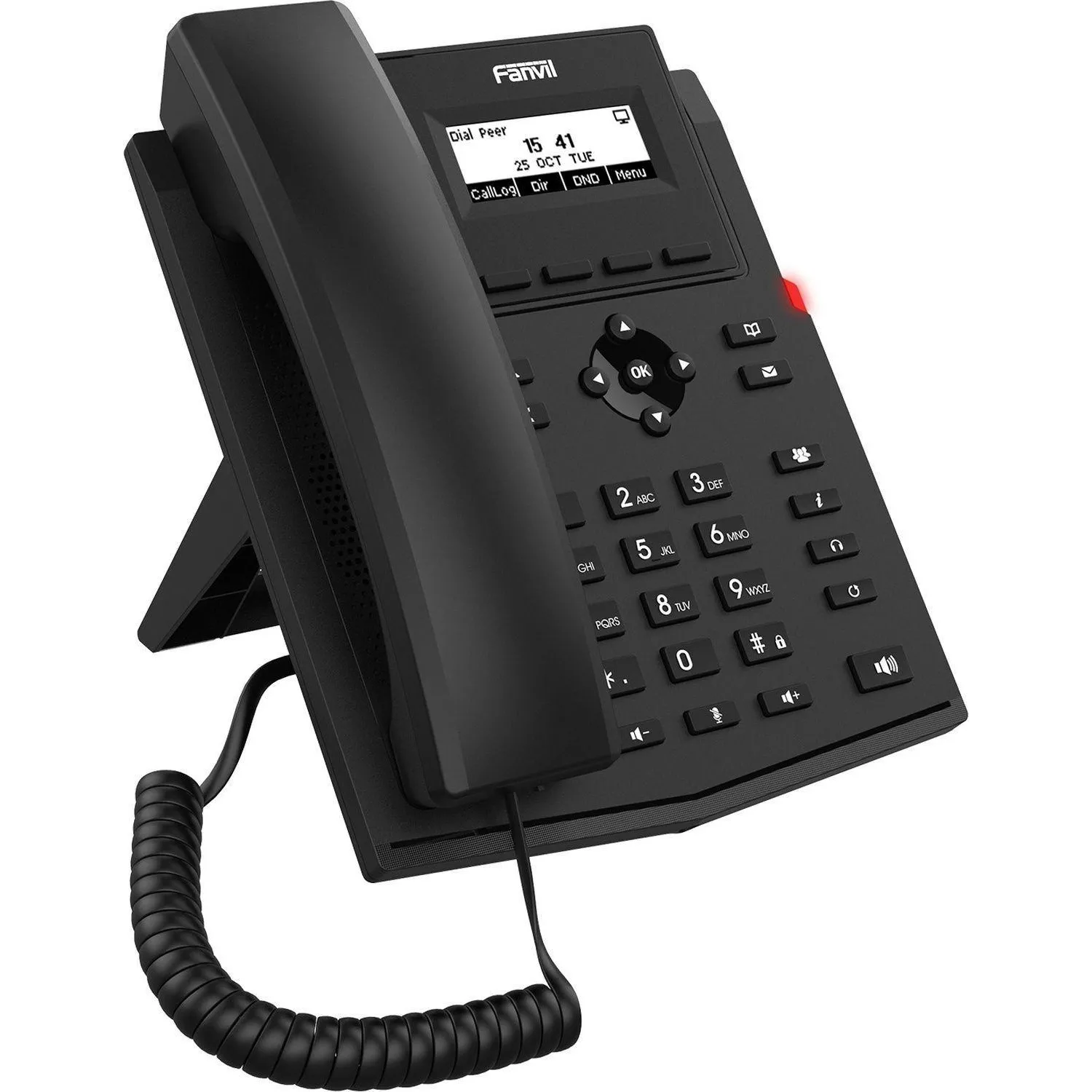 Fanvil X301P c б/п черный SIP телефон