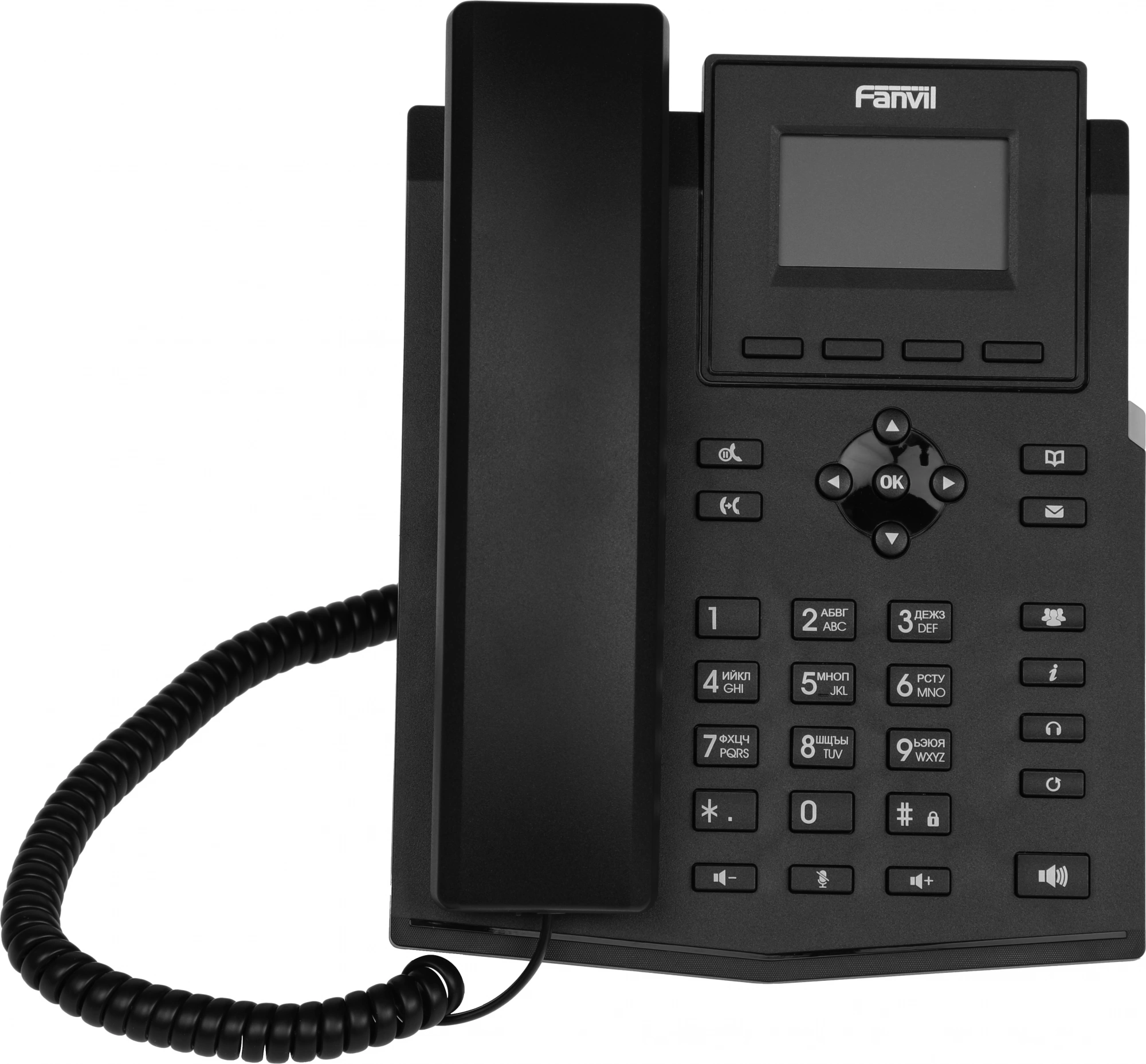 Fanvil X301 c б/п черный SIP телефон Fanvil X301 c б/п черный SIP телефон