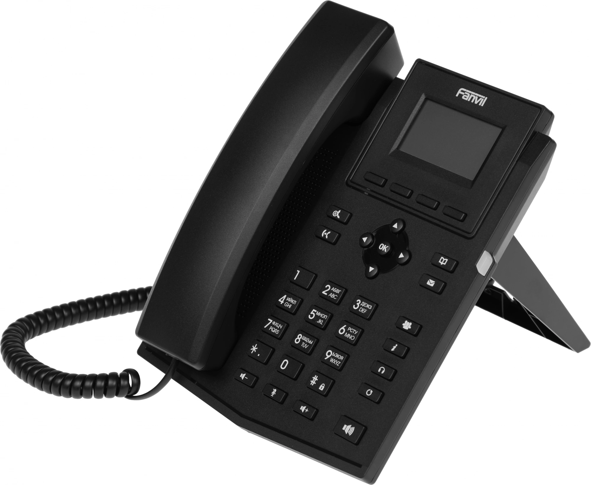 Fanvil X301 c б/п черный SIP телефон Fanvil X301 c б/п черный SIP телефон