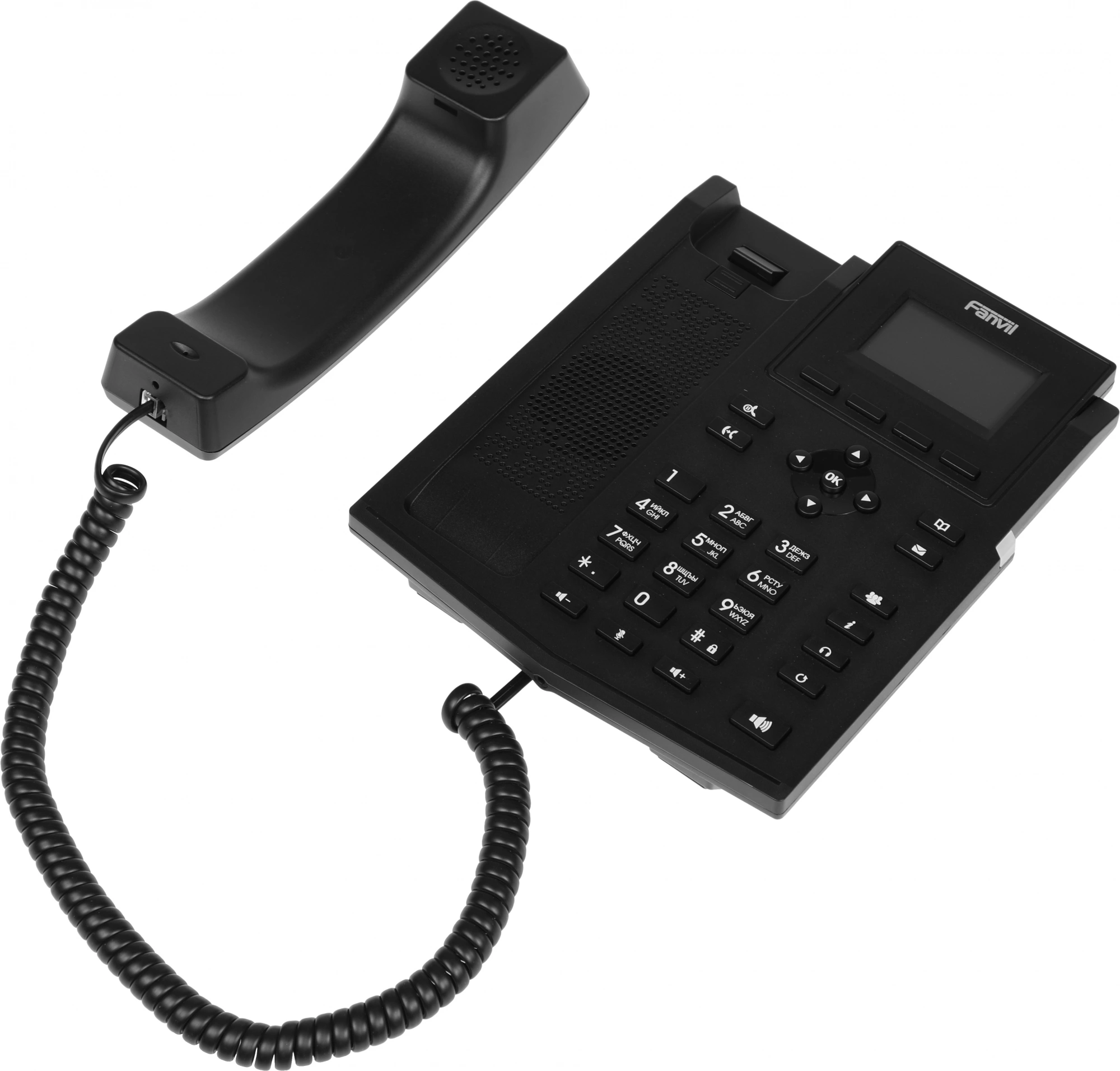Fanvil X301 c б/п черный SIP телефон Fanvil X301 c б/п черный SIP телефон