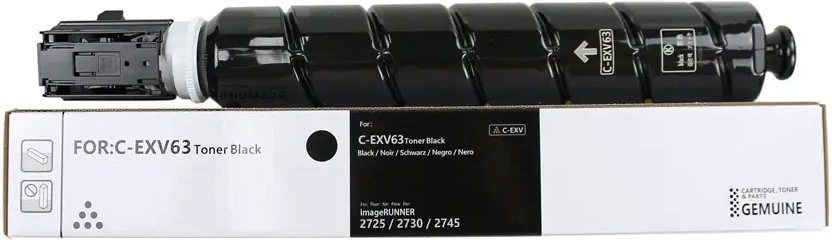 Canon Тонер/ TONER C-EXV 63 BLACK Черный