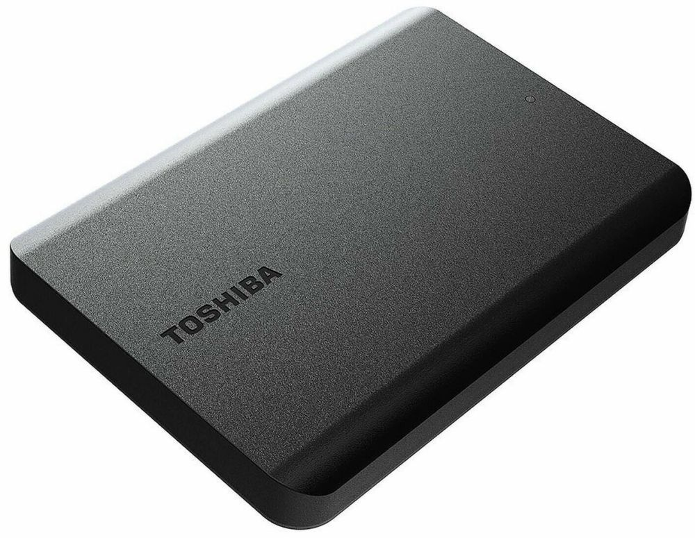 Внешний жесткий диск TOSHIBA Canvio Basics HDTB510EK3AA 1TB 2.5&quot; USB 3.2 Gen 1 black (аналог HDTB410EK3AA)