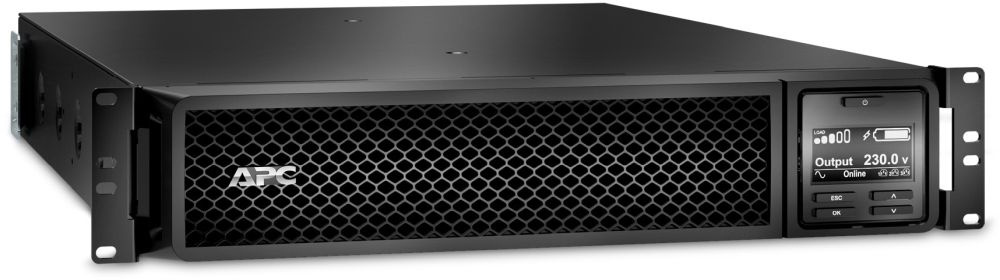 APC Smart-UPS SRT SRT1500RMXLI {On-Line,1500ВА/1500 Вт, Rack/Tower, IEC, LCD, Serial+USB, USB, SmartSlot, подкл. доп. батарей}