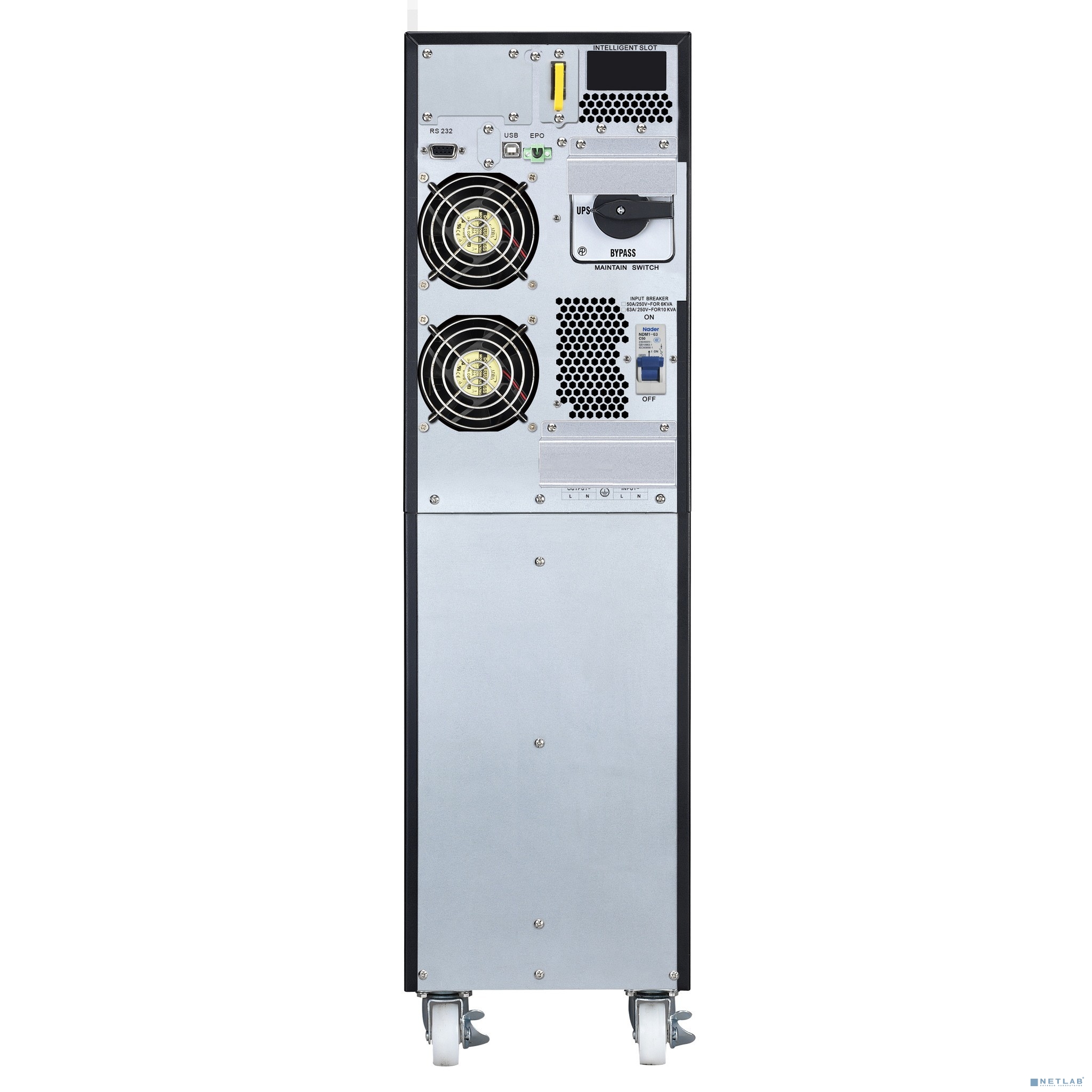 APC Smart-UPS SRV SRV6KI {6000VA, On-Line, 6.0 kWatt, 6.0 kVA, (1) Hard Wire 3-wire, black, DB-9 RS-232, SmartSlot™, EPO} APC Smart-UPS SRV SRV6KI {6000VA, On-Line, 6.0 kWatt, 6.0 kVA, (1) Hard Wire 3-wire, black, DB-9 RS-232, SmartSlot™, EPO}