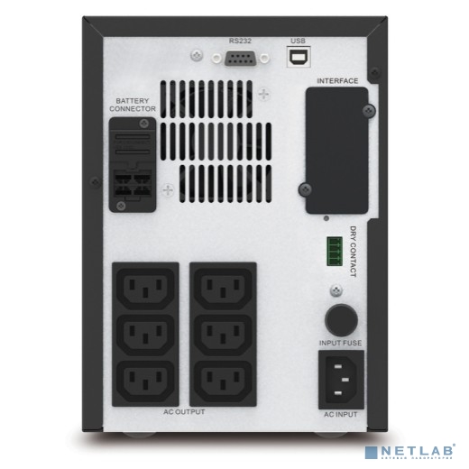 APC EASY UPS SMV1000CAI 700Вт 1000ВА черный