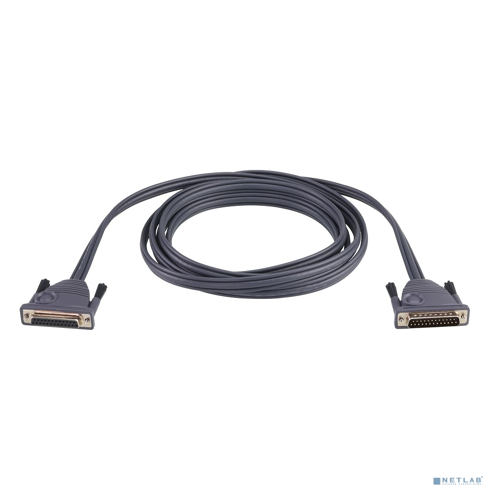 Шнур, мон., клав.+мышь, HPDB50=>HPDB50, Male-Male, 50 проводов, опрессованный,   1.8 метр., серый, (дляKкаскадирования KM0216/0432/0832)/ CABLE DB25M -- DB25F FOR CS101